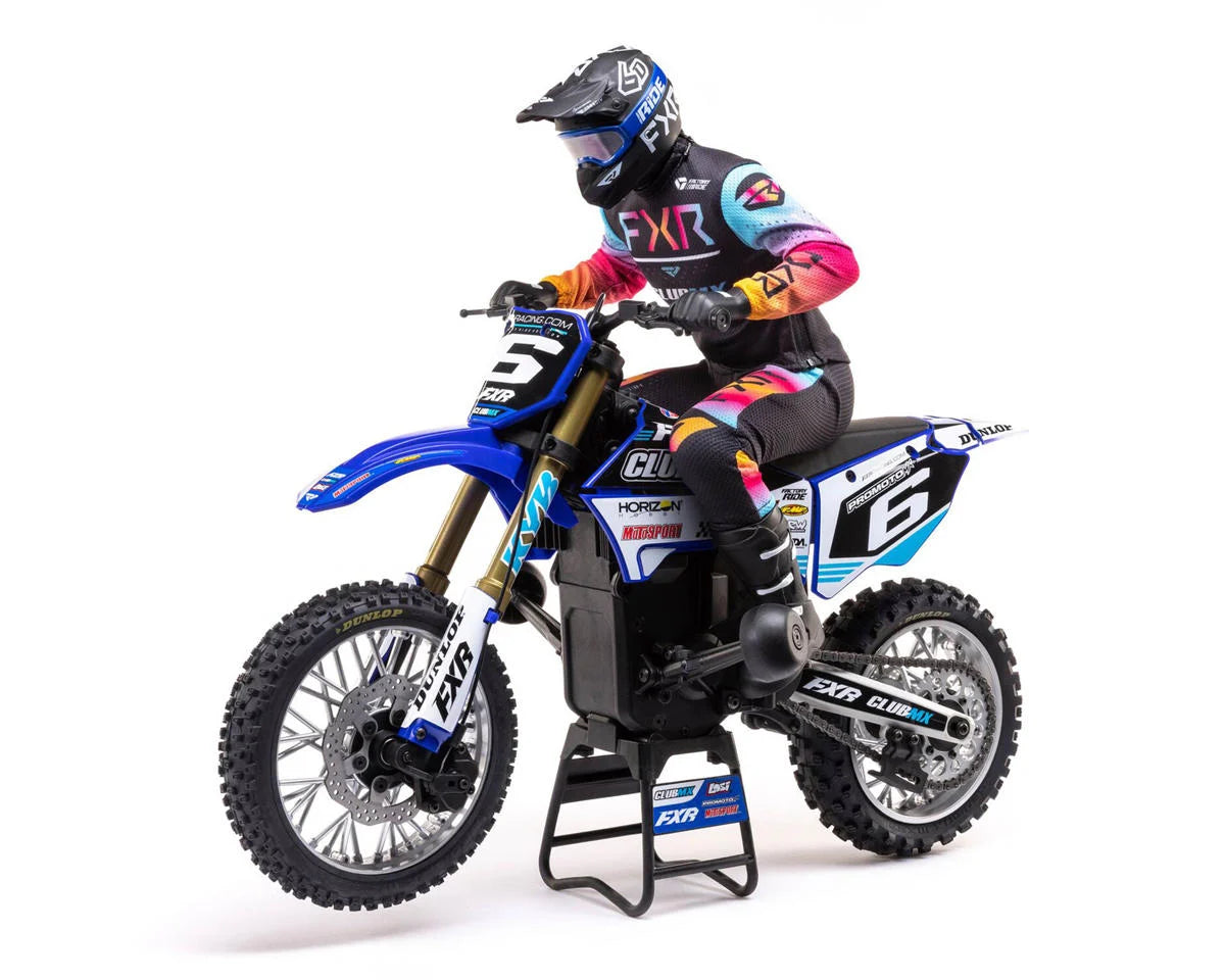 Losi 06000T2 BLUE 1/4 Promoto-MX Motorcycle RTR, Club MX Item No.