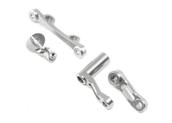 Team Losi Racing LOS331002 Aluminum Bellcrank Servo Saver Set Baja Rey Rock Rey