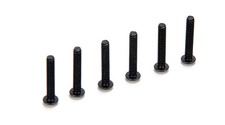 Losi LOSA6283 4-40x5/8" Flathead Screw (6) XXX-SCB Comp Crawler