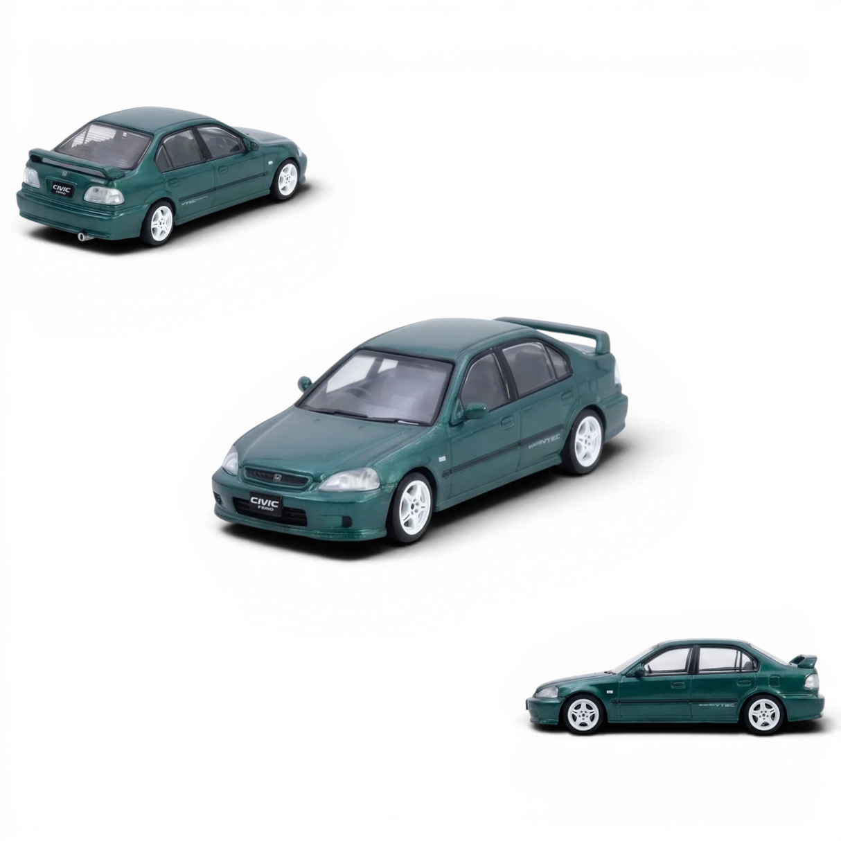 Inno64 Honda Civic Ferio Si EK Green 1:64