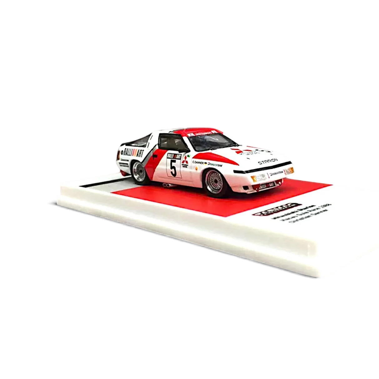 Tarmac Works Mitsubishi Starion Macau Guia Race 1988 #5 1:64