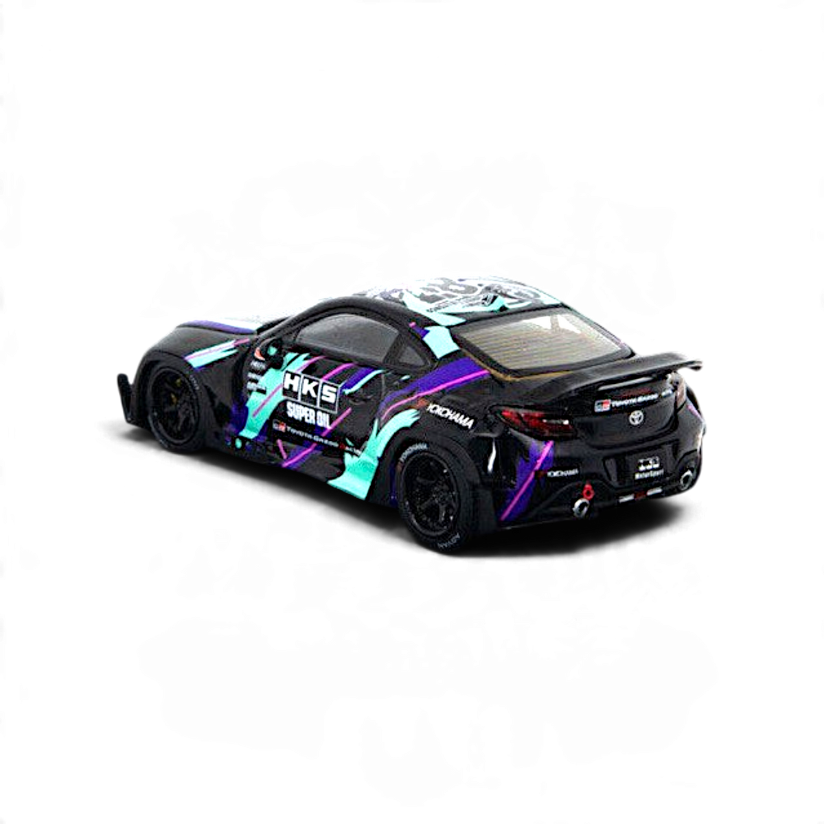 Fuji Toyota GR86 Rocket Bunny Pandem HKS Livery 1:64