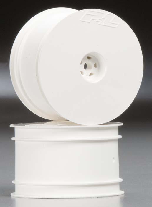 Pro-line 2736-04 Velocity 2.2" Rear Wheels w/12mm Hex White (2) TLR22/B4.2/RB6
