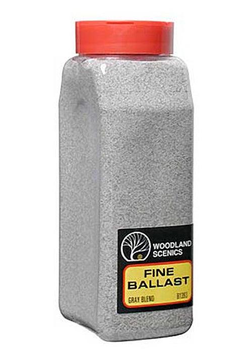 Woodland Scenics B1393 Ballast Fine Gray Blend 32oz