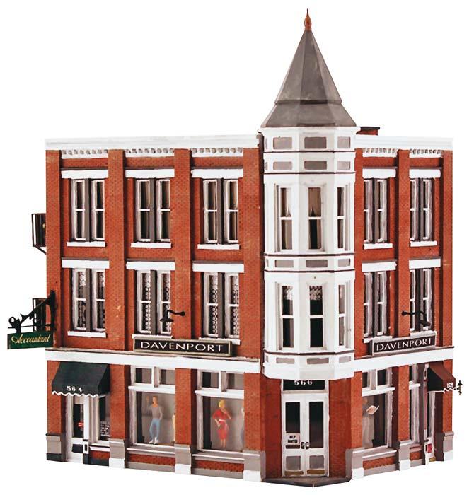 Woodland Scenics BR5039 HO Davenport Department Store Structure Built-&-Ready