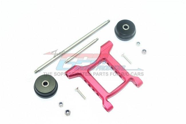 GPM MAB040R-RED ALUMINUM REAR ADJUSTABLE WHEELIE ARRMA GRANITE MEGA