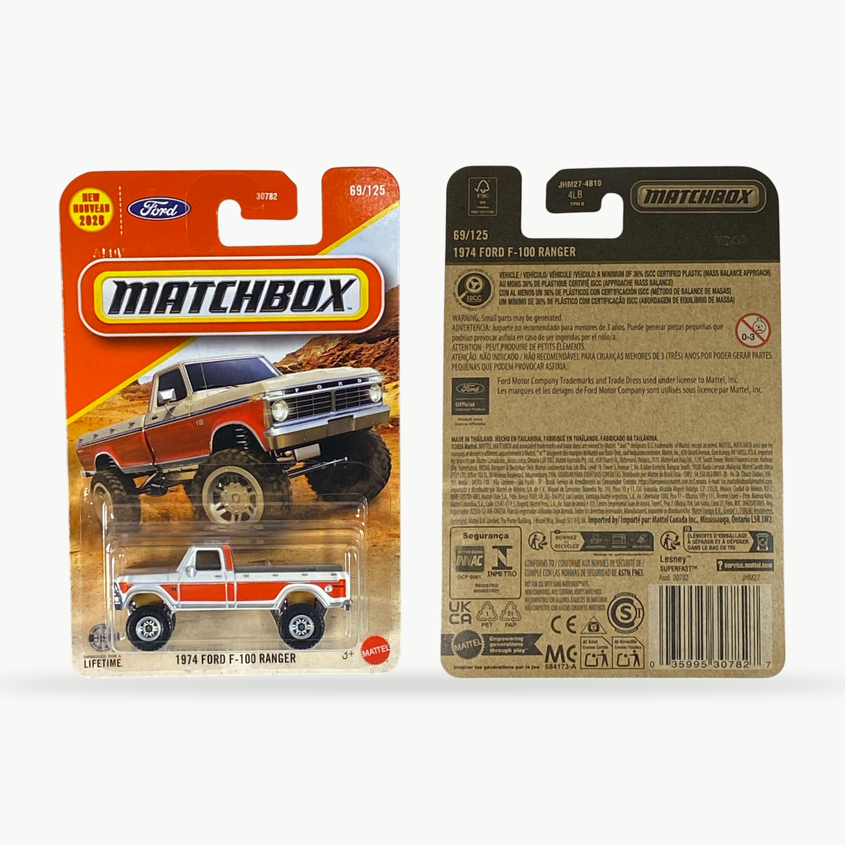 Matchbox 1974 Ford F-100 Ranger | Matchbox Series 69/125