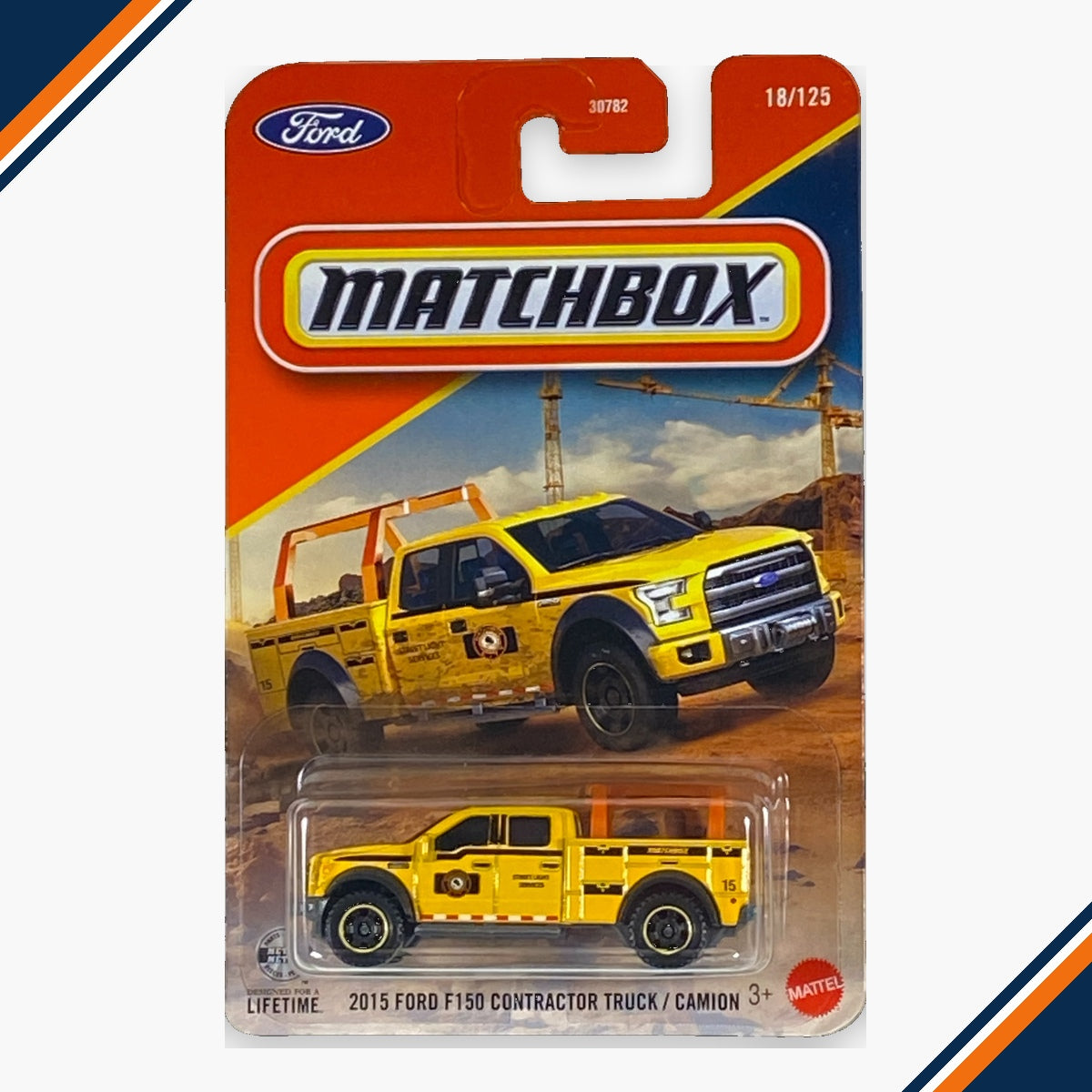 Matchbox '15 Ford F-150 Contactor Truck / Camion | Matchbox Series 18/125