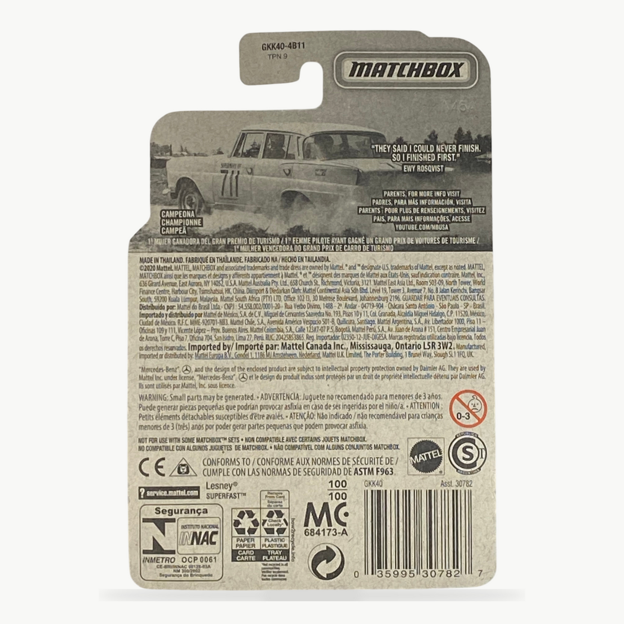 Matchbox '62 Mercedes-Benz 220 SE | Matchbox Series 100/100