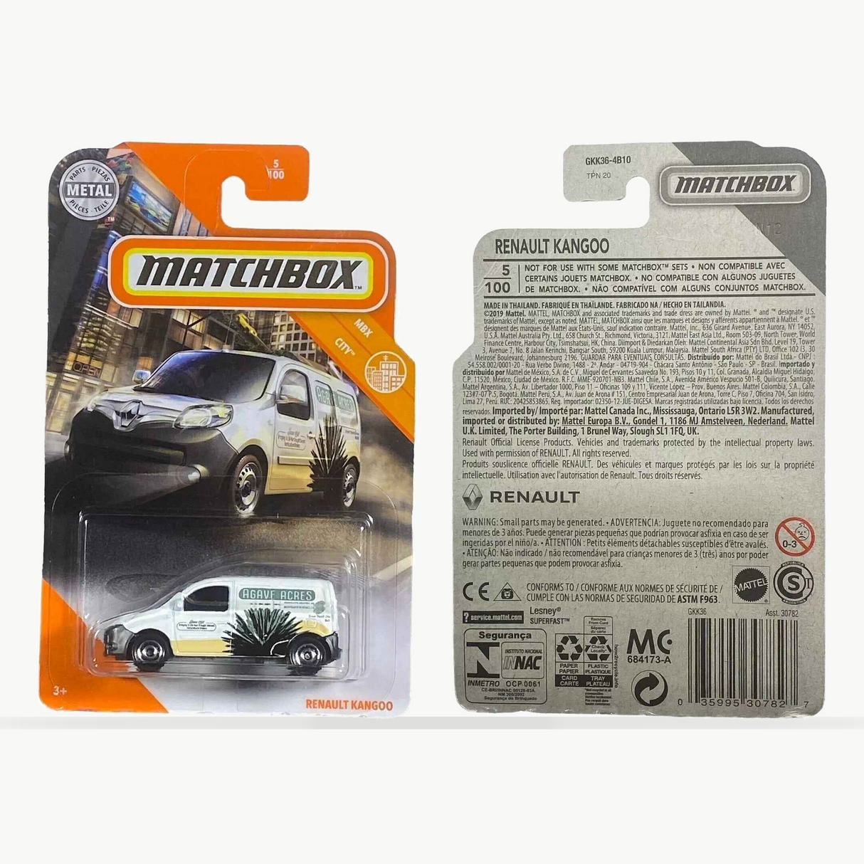 Matchbox Renault Kangoo - MBX City Series 5/100