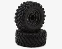 MJX HYPER GO H12Y/H12Y+ Pre-Mounted Tires (Black) (2)
