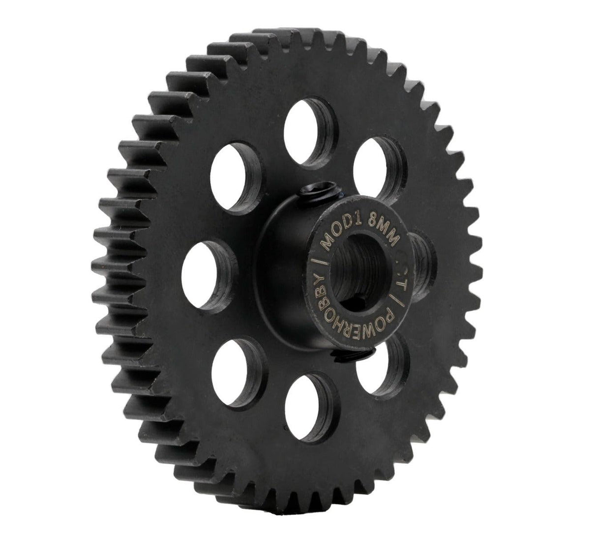 Powerhobby Hardened Steel 48T Mod1 8mm Pinion Gear MOD 1 Speed Run / Drag Racing