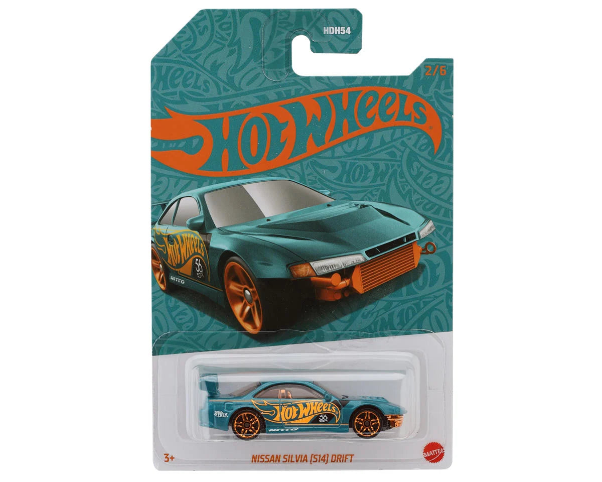 Mattel Hot Wheels MTTHDH54_BOX Yearly Anniversary Assortment (24) (Randomly Chosen)