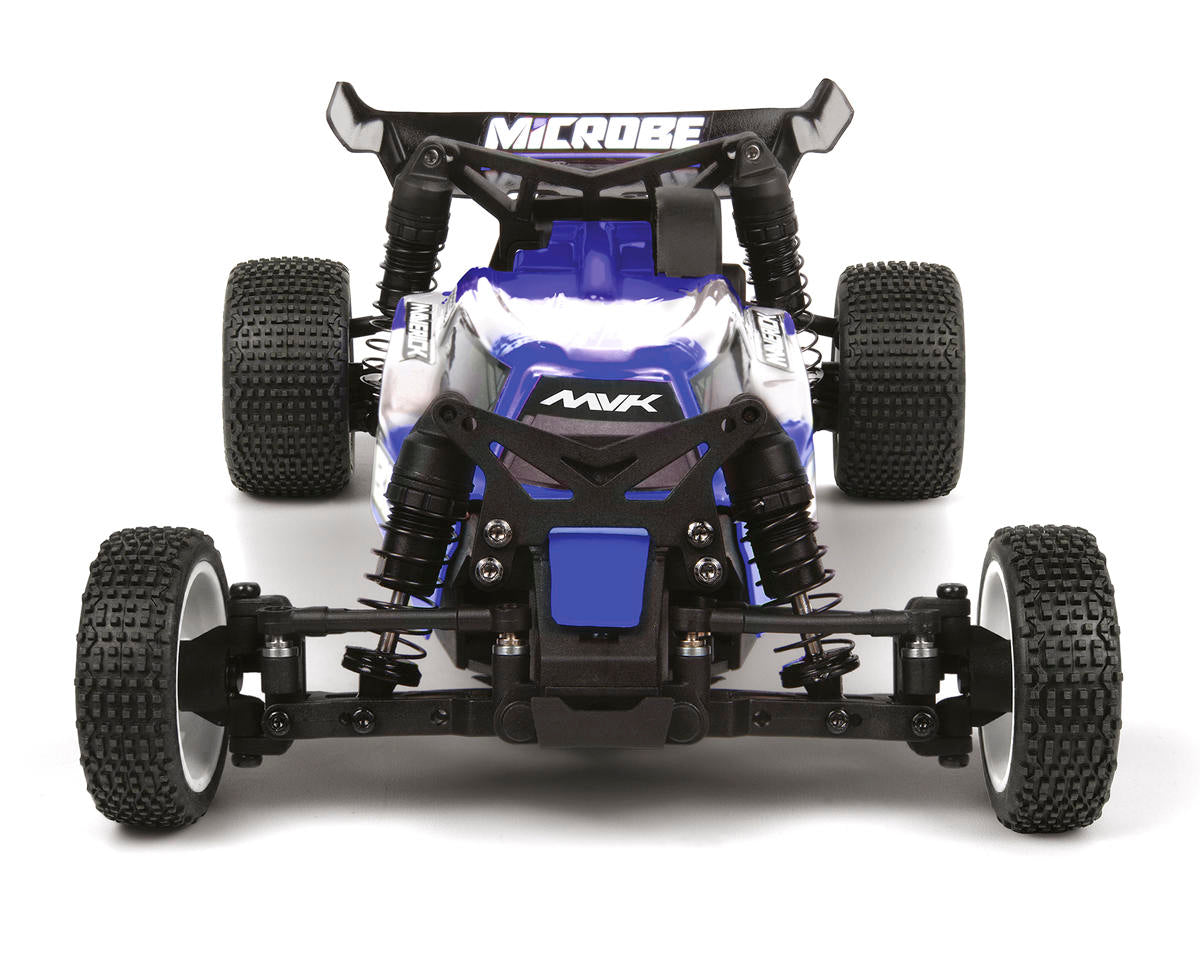 Maverick MVK150870 Microbe Flux 1/24 Brushless RTR 2WD Buggy (Blue) w/2.4GHz Radio, Battery & Charger