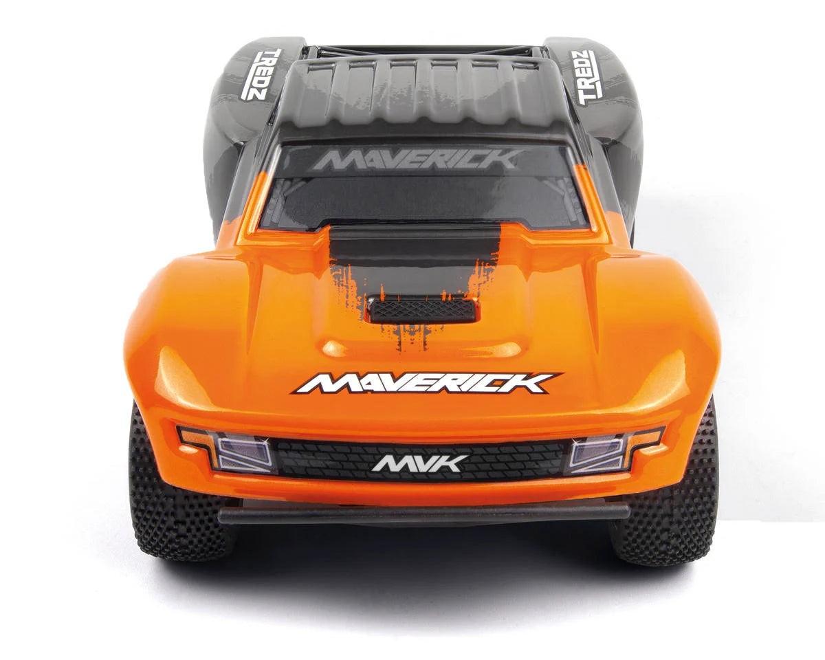 Maverick MVK151502 Microbe SC 1/24 RTR 2WD Short Course Truck (Orange) w/2.4GHz Radio, Battery & Charger
