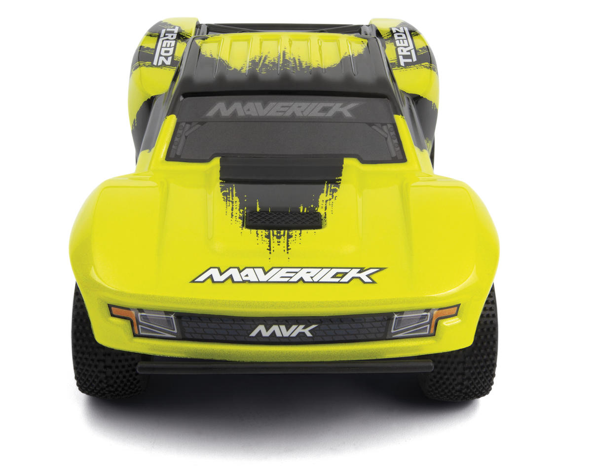 Maverick MVK151509 Microbe SC Flux 1/24 Brushless RTR 2WD Short Course Truck (Yellow) w/2.4GHz Radio, Battery & Charger