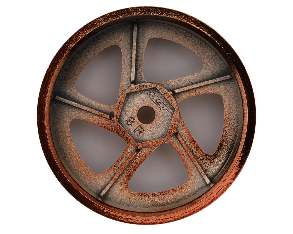 MST 102045C TMB 1/10 Drift Wheels (Copper) (+8) (4) w/Mounting Foam