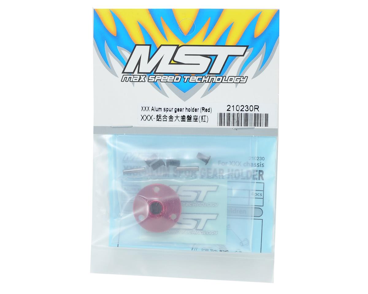 MST 210230R XXX Alum. spur gear holder (red)