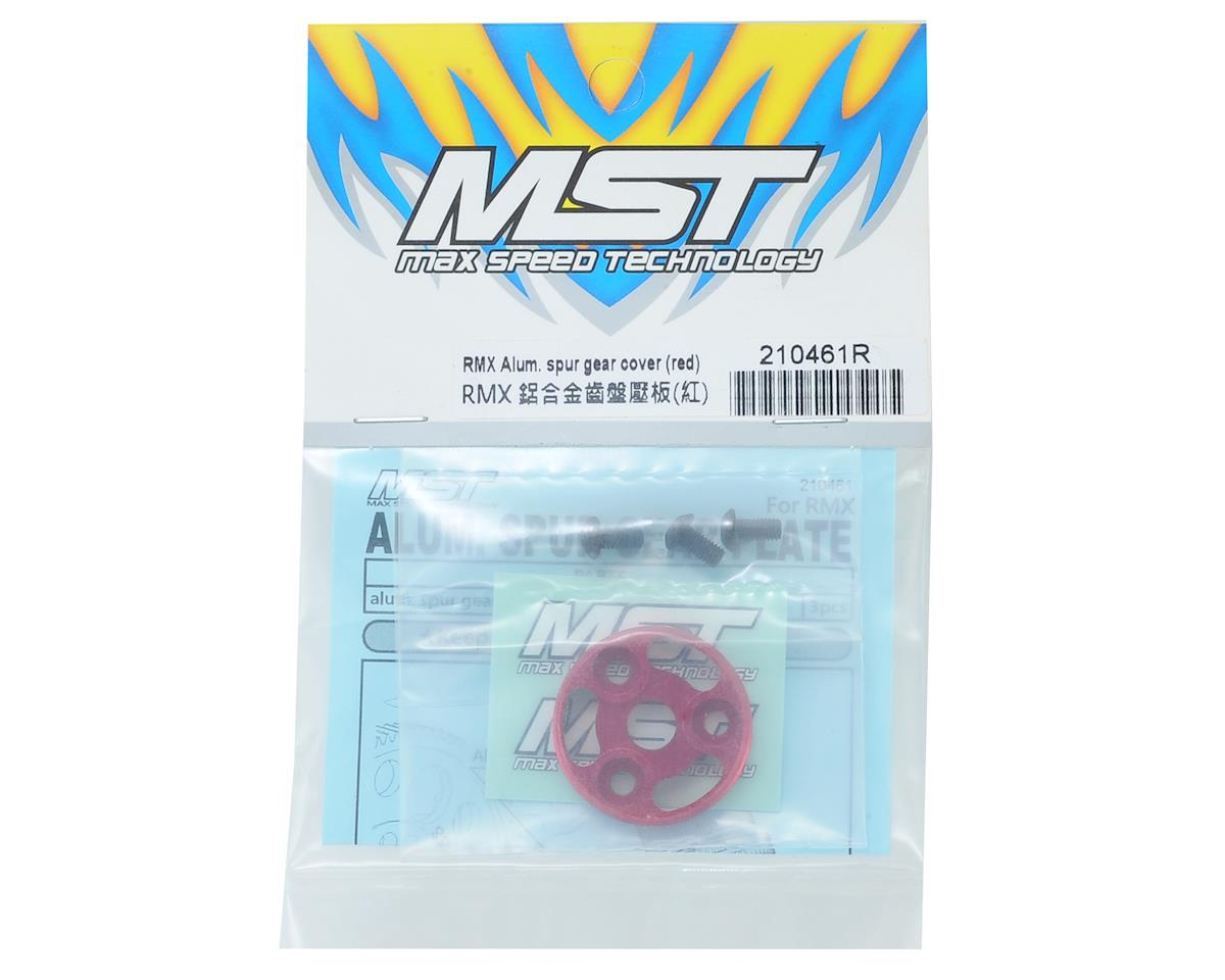MST 210461R RMX-D/RRX-D Aluminum Spur Gear Cover (Red)