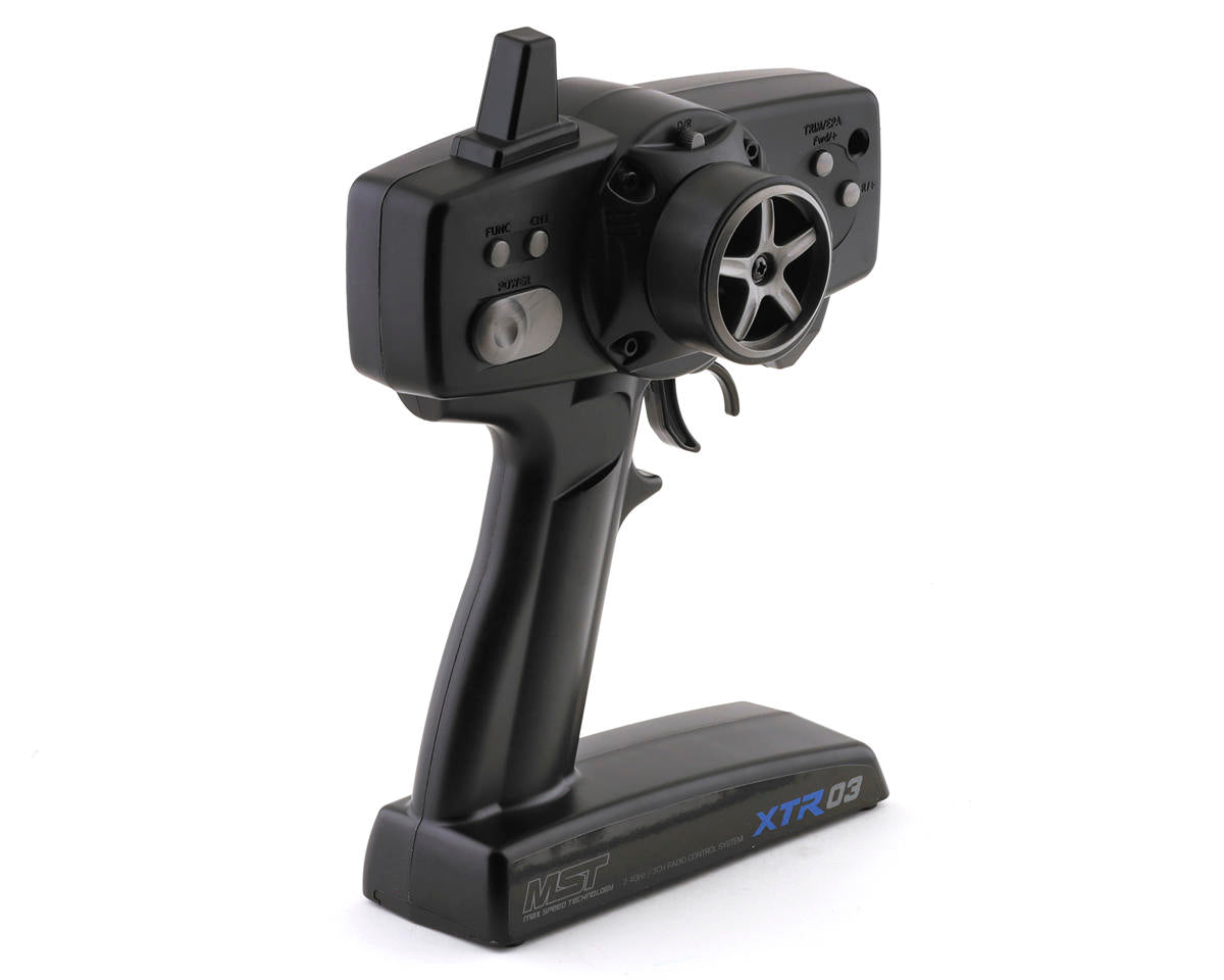 MST 533907DB RMX 2.5 1/10 2WD Coche de deriva RTR sin escobillas con carrocería E30RB (azul oscuro)