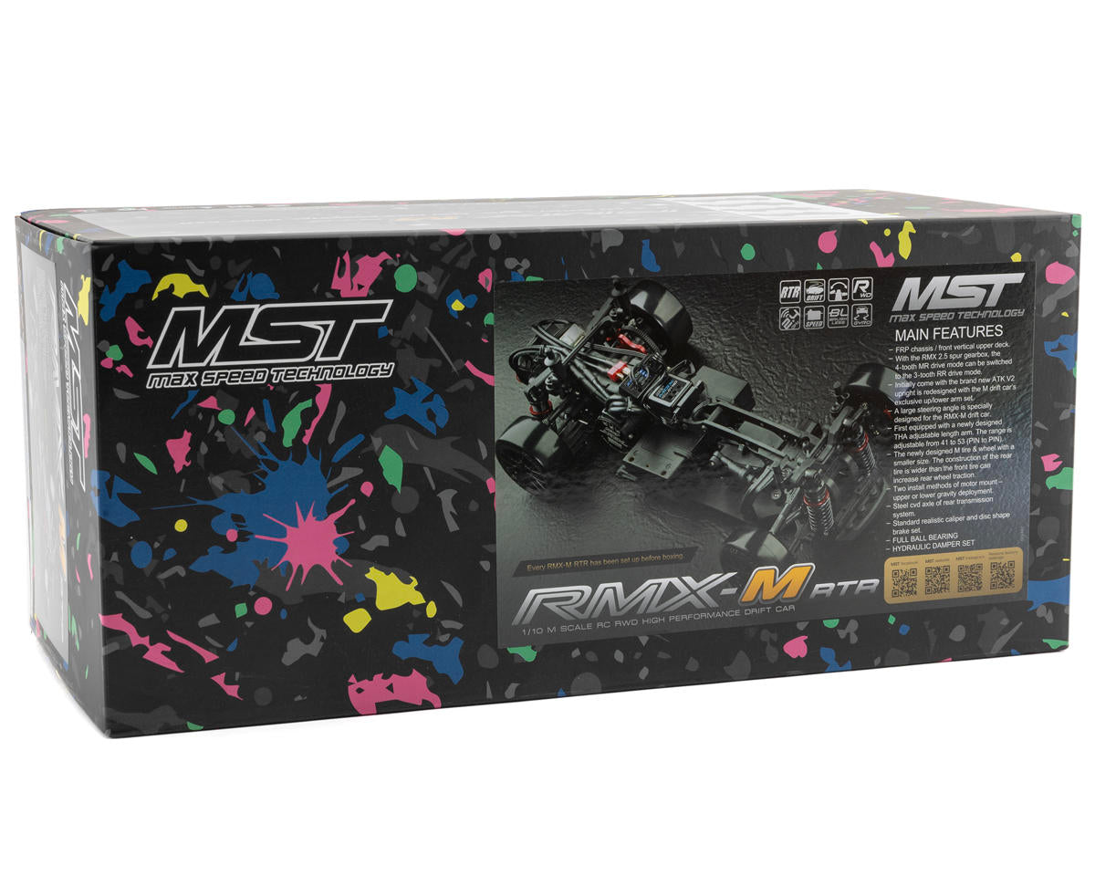 MST 543001GR RMX M 2WD Coche de deriva RTR sin escobillas con carrocería MX-5 (gris)