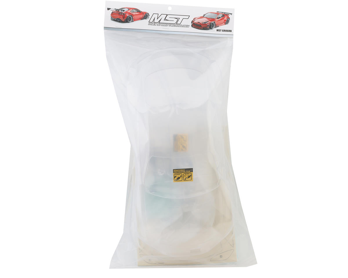 MST 720024 GR86RB 1/10 On-Road Drift Body (Clear)