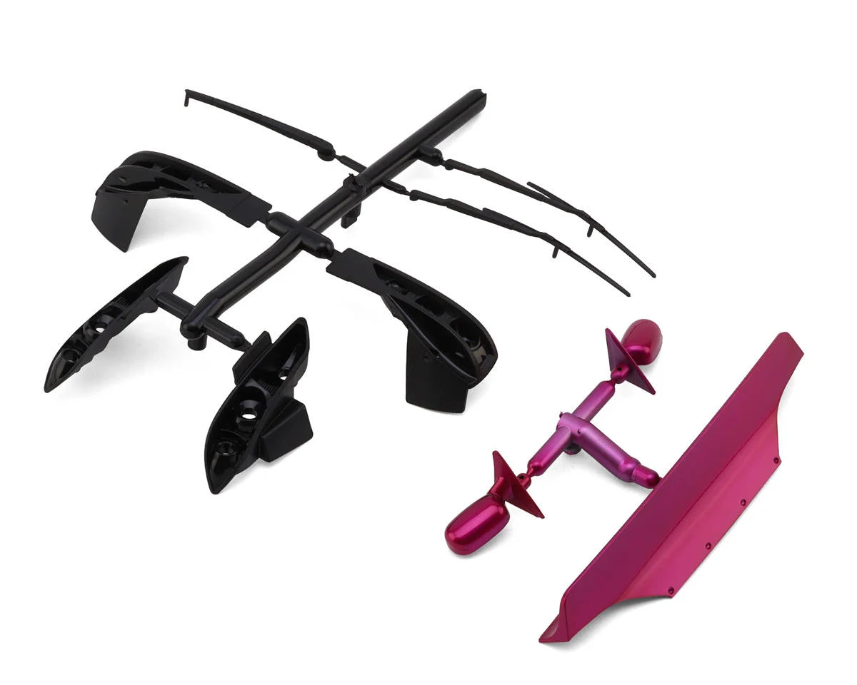 MST PANDEM MXS-720026M Nissan S15RB 1/10 Drift Body (Magenta) (257mm Wheelbase) w/Duck Tail