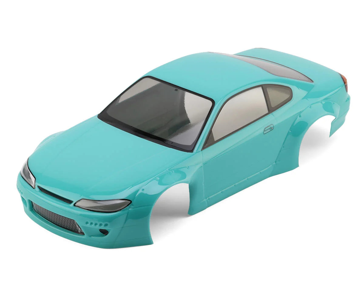 MST PANDEM MXS-720026MG Nissan S15RB 1/10 Drift Body (Mint Green) (257mm Wheelbase) w/Duck Tail