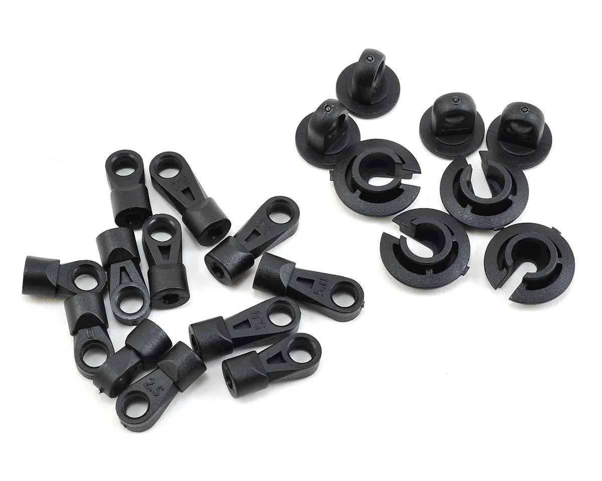 MST MXS-820121BK TR60 Alum. damper set (black) (4)