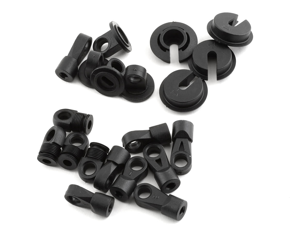 MST 820150BK TDA Aluminum Drift Shock Set (Black) (4)