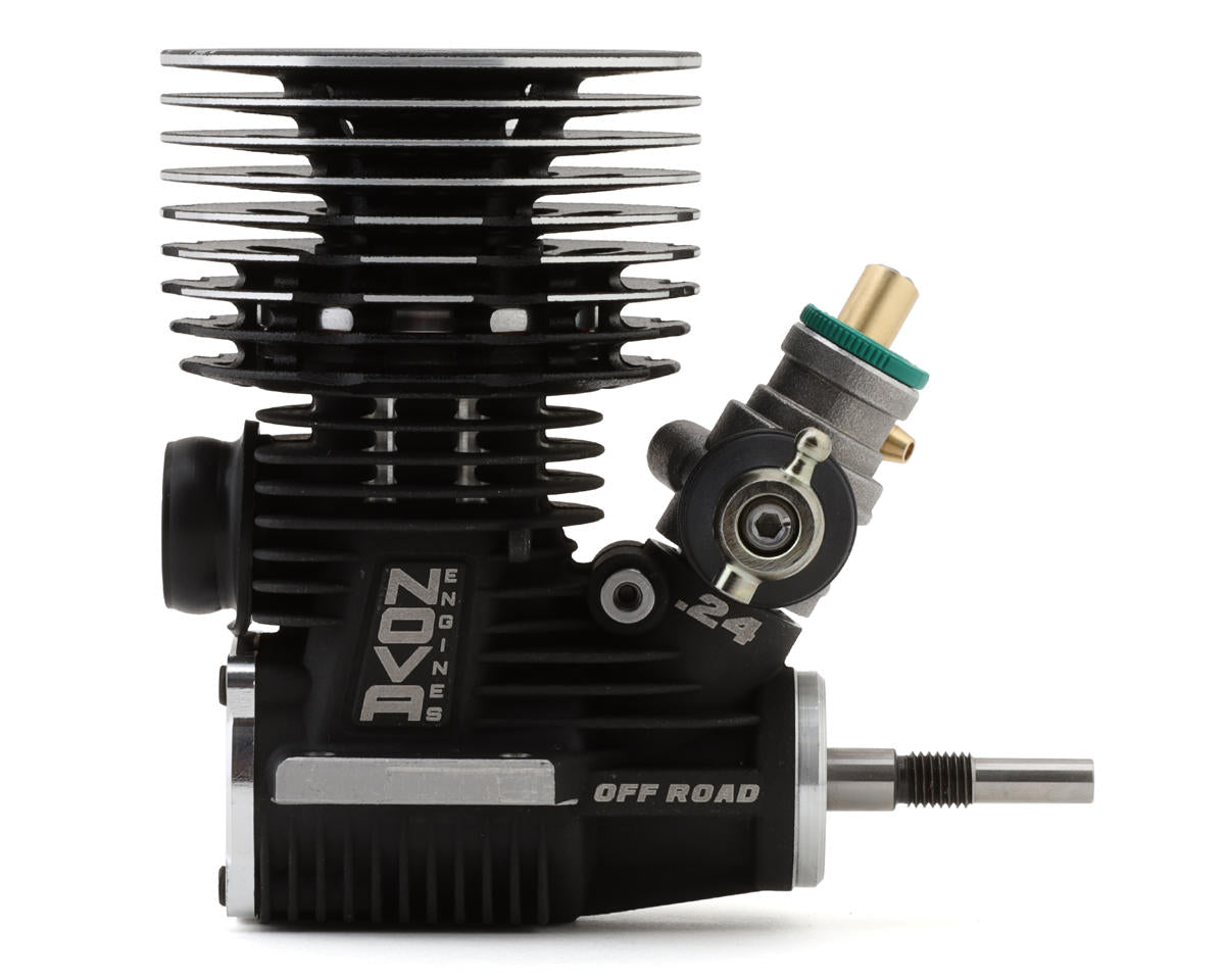Nova Engines 6-Port T6 .24 Truggy Off-Road Engine (STD Shaft) (Steel Ball Bearings)