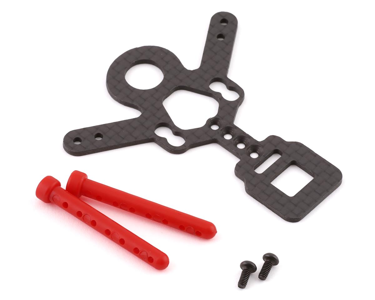 NEXX NX-032 Racing Mini-Z Placa amortiguadora de montaje del sensor del poste del cuerpo Lexan de carbono