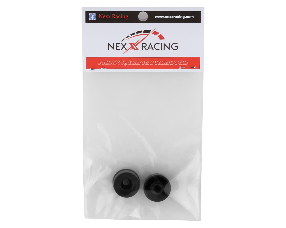 Jante arrière solide NEXX NX-100 Racing Mini-Z 2WD (2) (noir) (décalage de 3 mm)