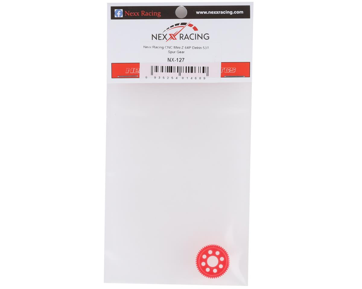 NEXX Racing NX-127 CNC Mini-Z 64P Delrin Spur Gear (53T)