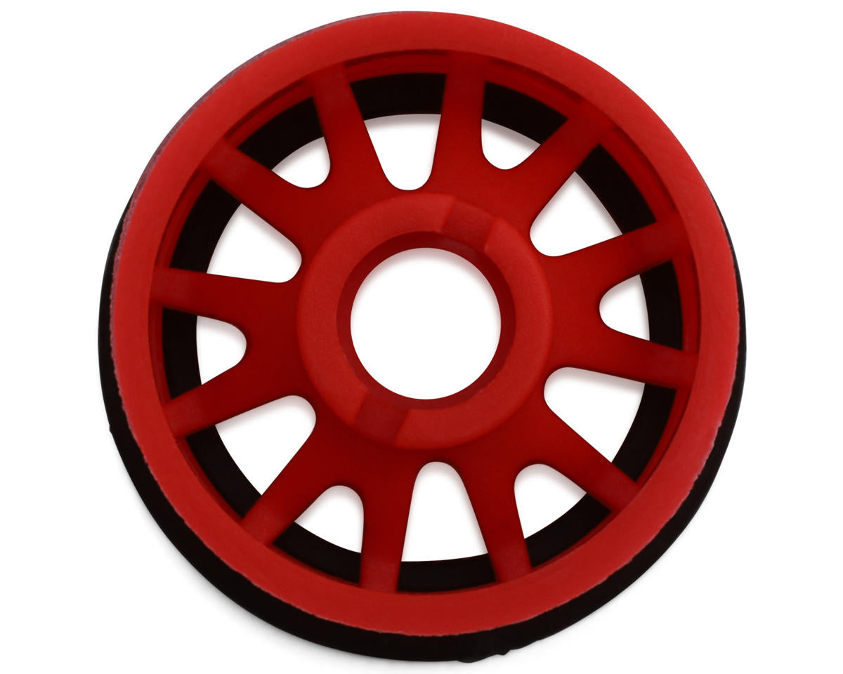 NEXX Racing Mini-Z RWD "JUD" EVO Rear Threaded Side-Wall Carbon Fiber Rims (2mm Offset) (Red) (2)