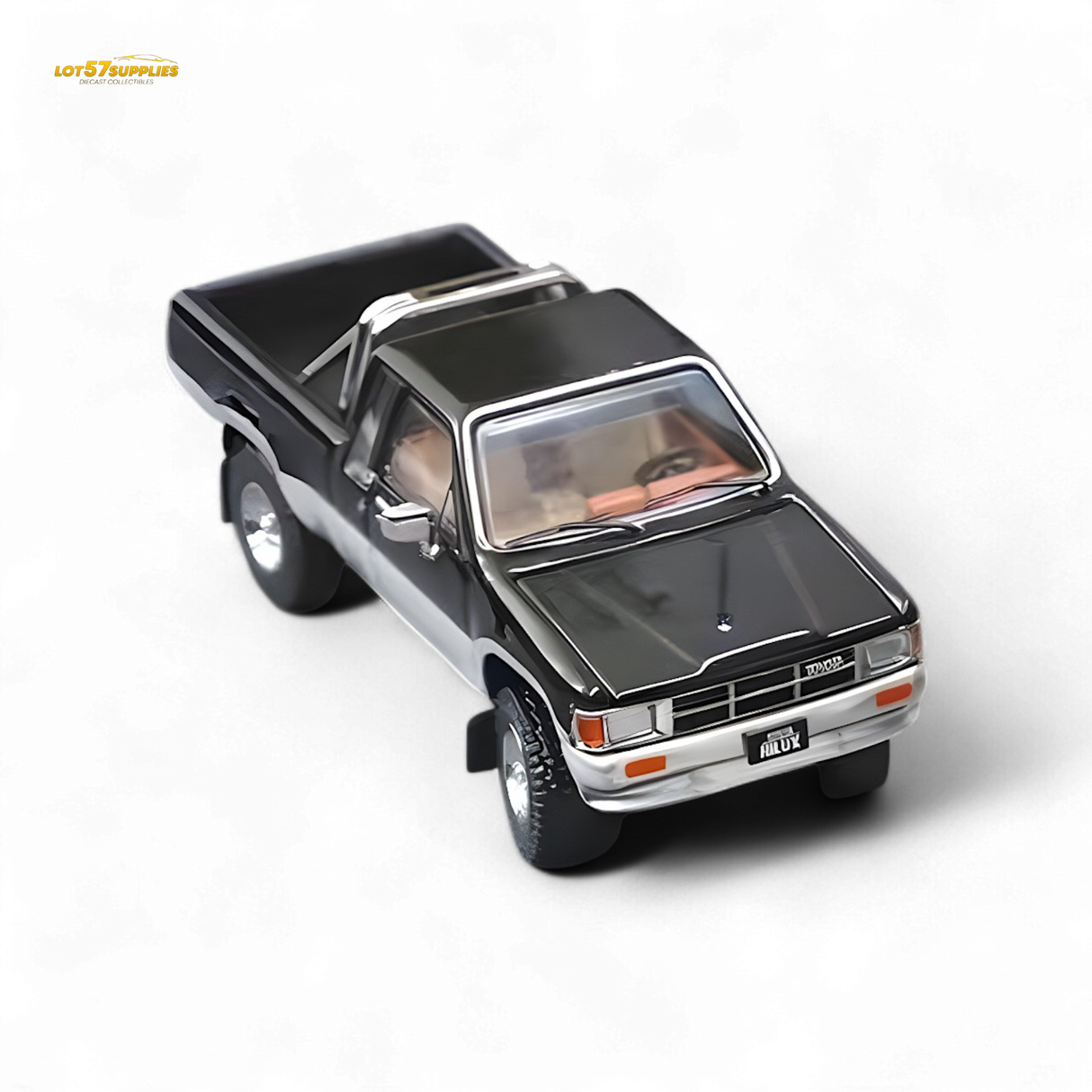 GCD Toyota Hilax SR5 in Black silver 1:64 KS-062-515