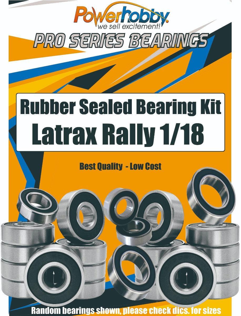 PowerHobby Pro Series Rubber Sealed Bearing FOR Traxxas Latrax Rally 1/18