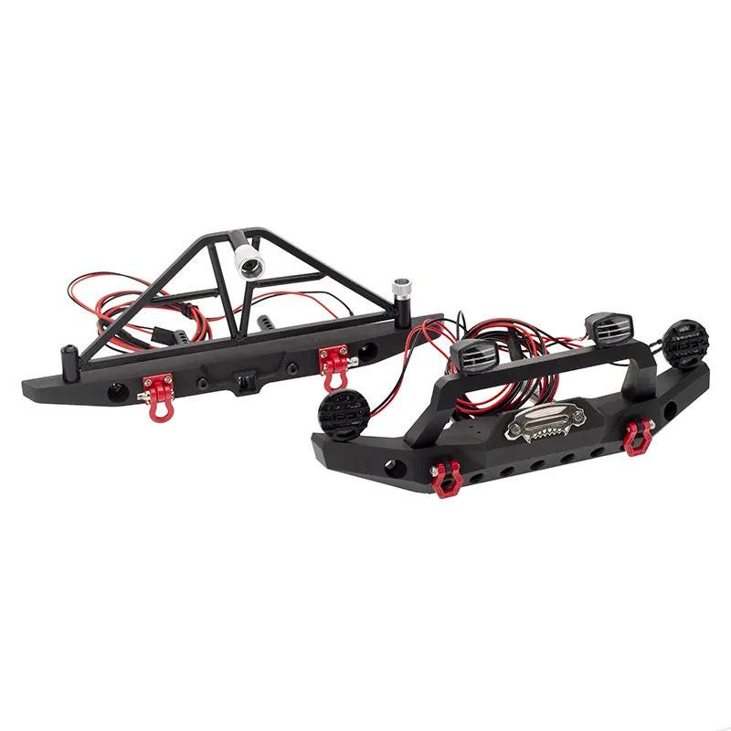 Powerhobby Aluminum Front / Rear Bumpers TRX-4 Axial SCX10 III