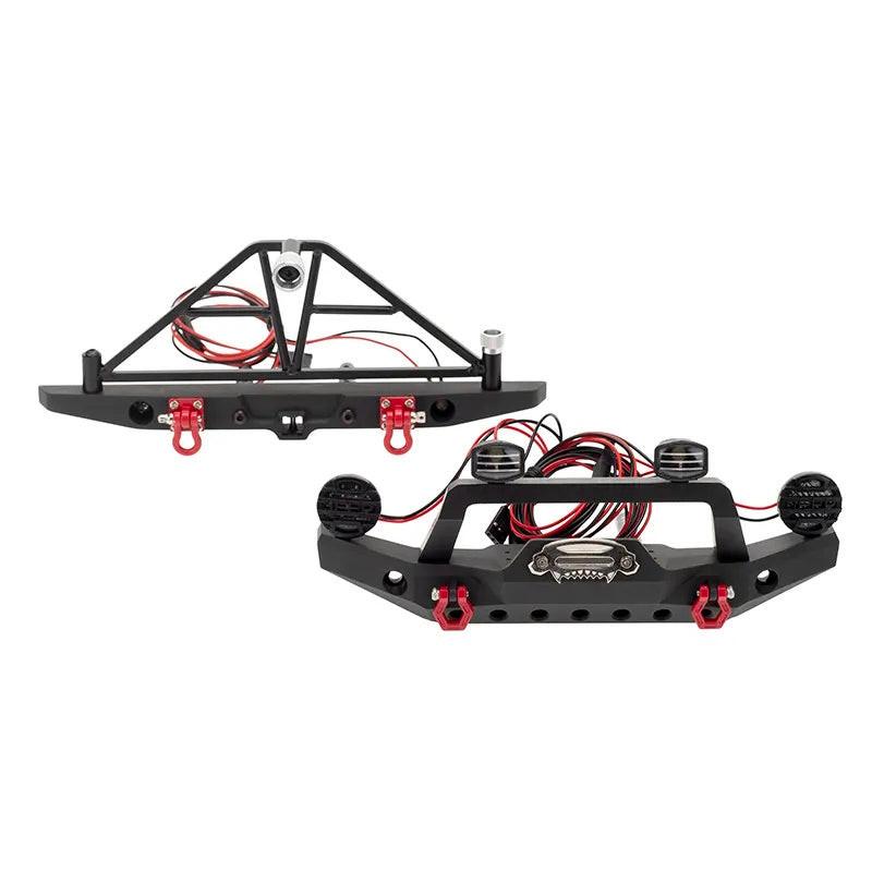 Powerhobby Aluminum Front / Rear Bumpers TRX-4 Axial SCX10 III