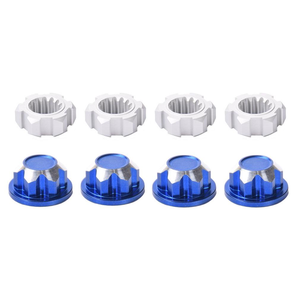 Powerhobby 24mm Wheel Adapters & 17mm Wheel Nuts FOR Traxxas X-Maxx 4X4