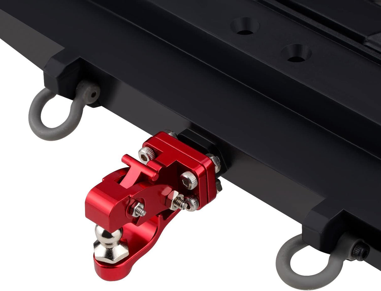 Powerhobby PHB5527Red Rescue Tow Trailer Hook Hitch Red 1/10 Crawler