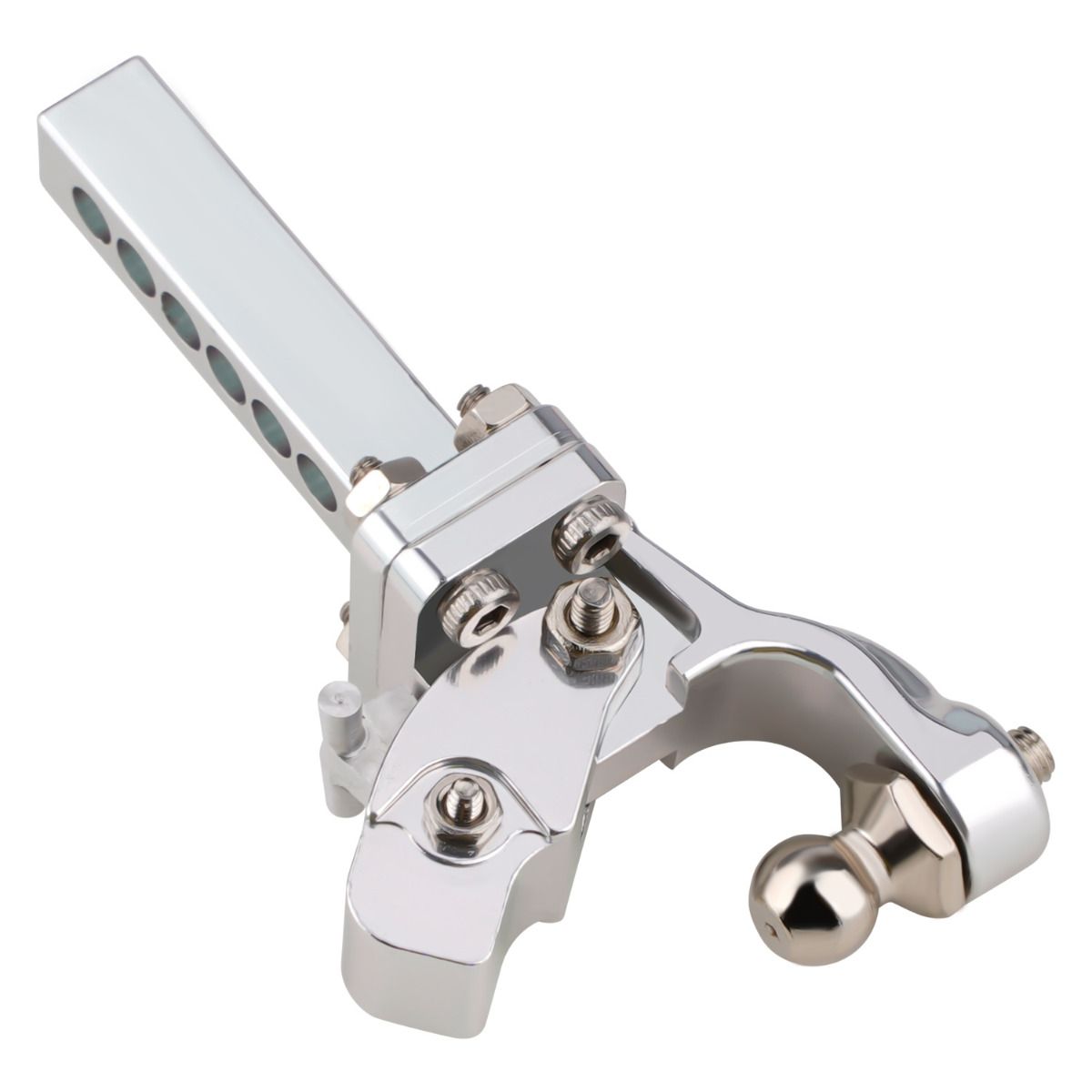 Powerhobby PHB5527Silver Rescue Tow Trailer Hook Hitch Silver 1/10 Crawler