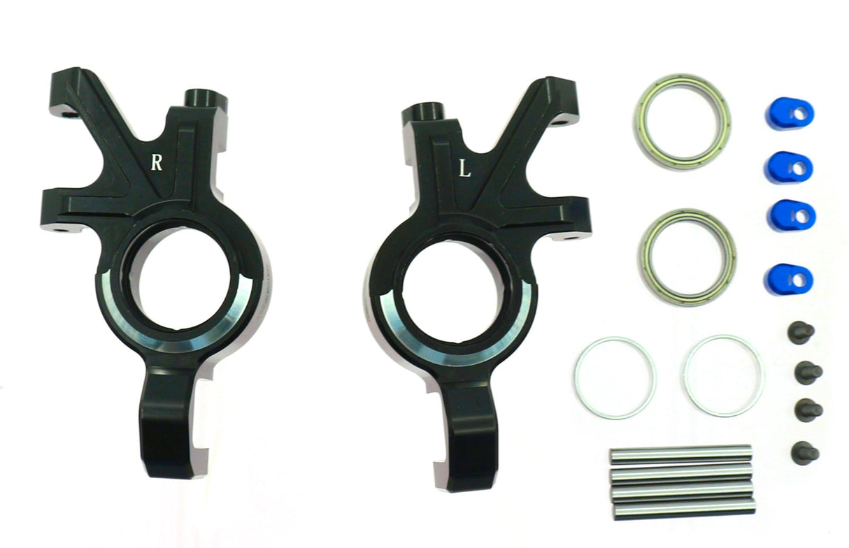 Powerhobby Aluminum Steering Blocks Over Size Bearing FOR Traxxas X-Maxx / XRT