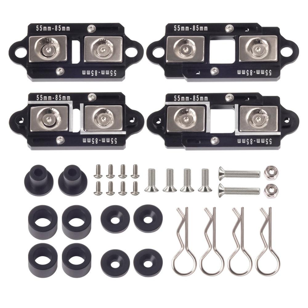 Powerhobby Adjustable Magnetic Body Post Mount FOR TRX-4 Rock Crawler