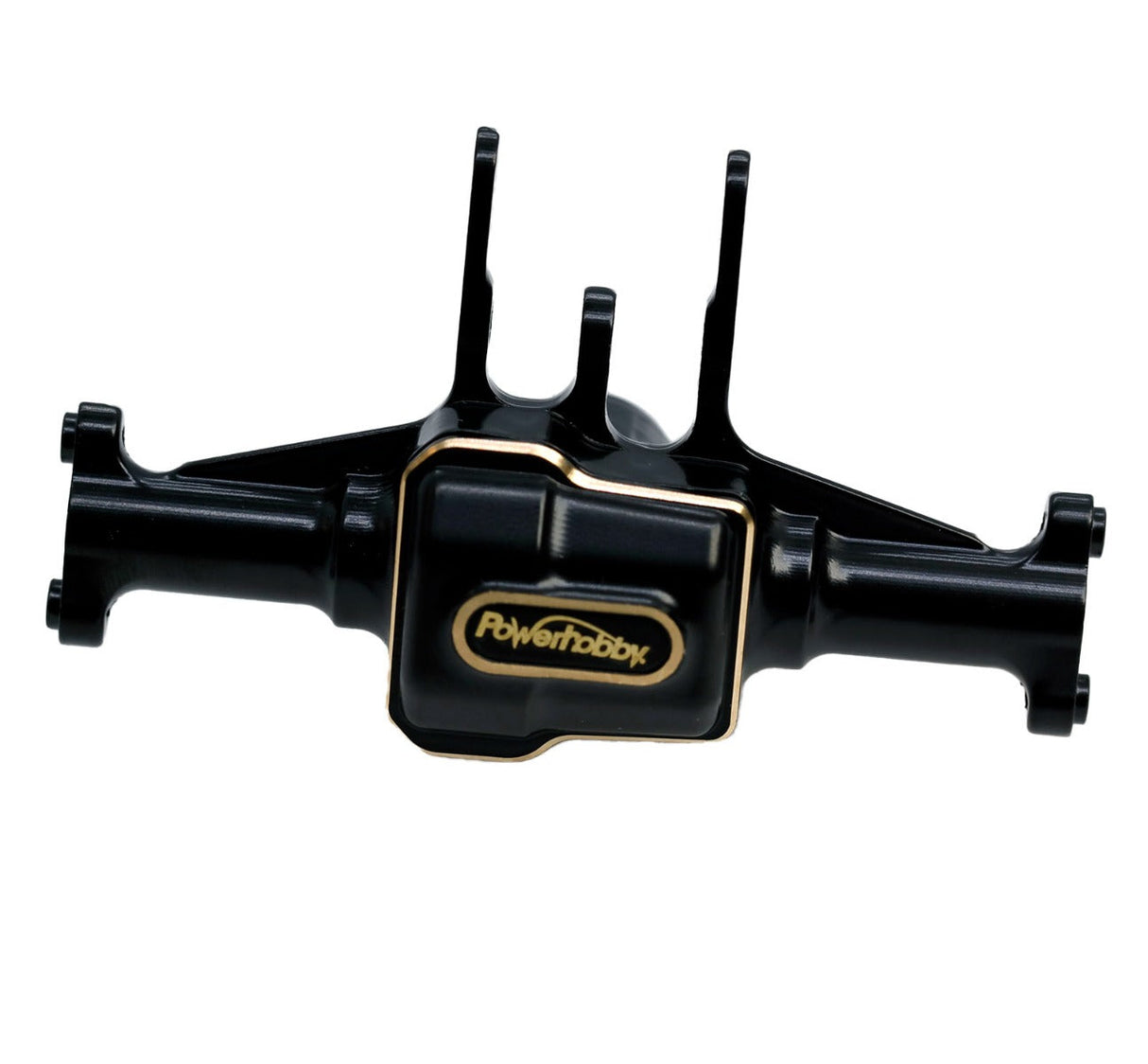 Powerhobby Brass Front Axle Housing Black FOR Traxxas TRX-4M TRX4M