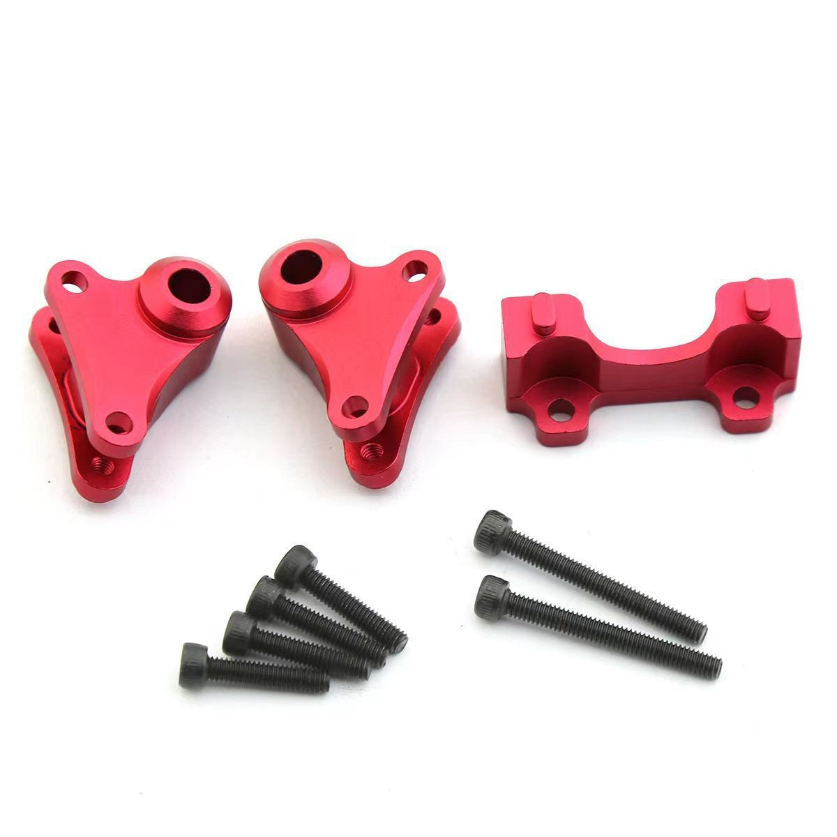 Powerhobby Aluminum Rear Shock Fixing Mount Red FOR Traxxas 1/6 E-Revo Slash Summit