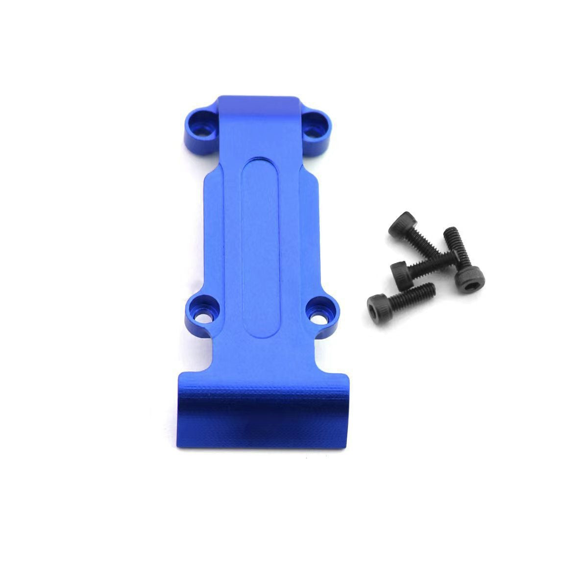 Powerhobby Aluminum Rear Bottom Plate Blue FOR Traxxas 1/16 E-Revo Slash Summit