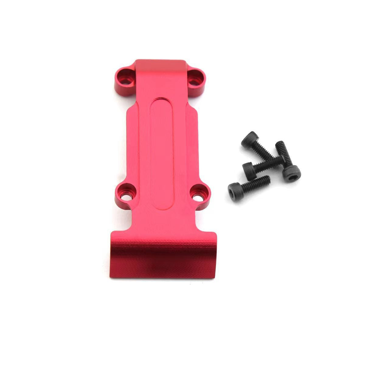 Powerhobby Aluminum Rear Bottom Plate Red FOR Traxxas 1/16 E-Revo Slash Summit