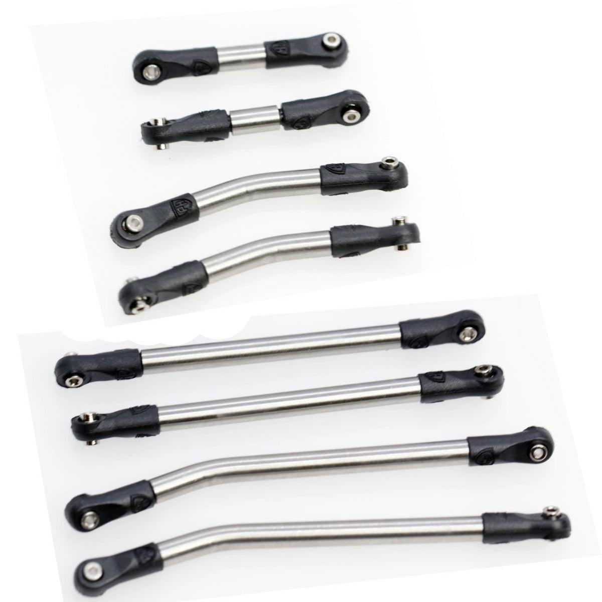 Powerhobby 8pc Stainless Steel High Clearance Links Set Axial SCX24 90081 / Betty