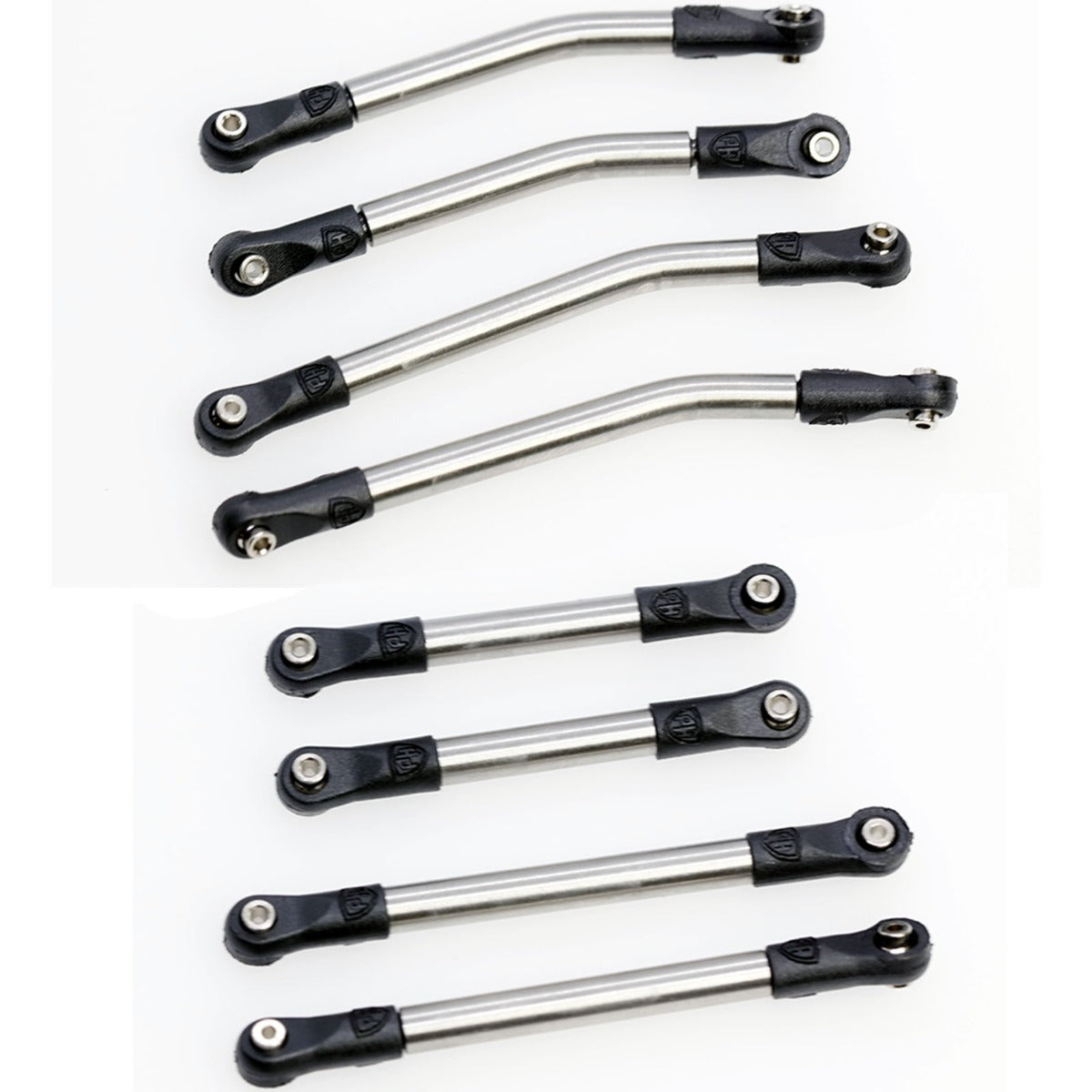 Powerhobby 8PC Stainless Steel High Clearance Links Set Axial SCX24 Gladiator